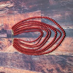 Baublebar Cranberry Multi-Strand Necklace